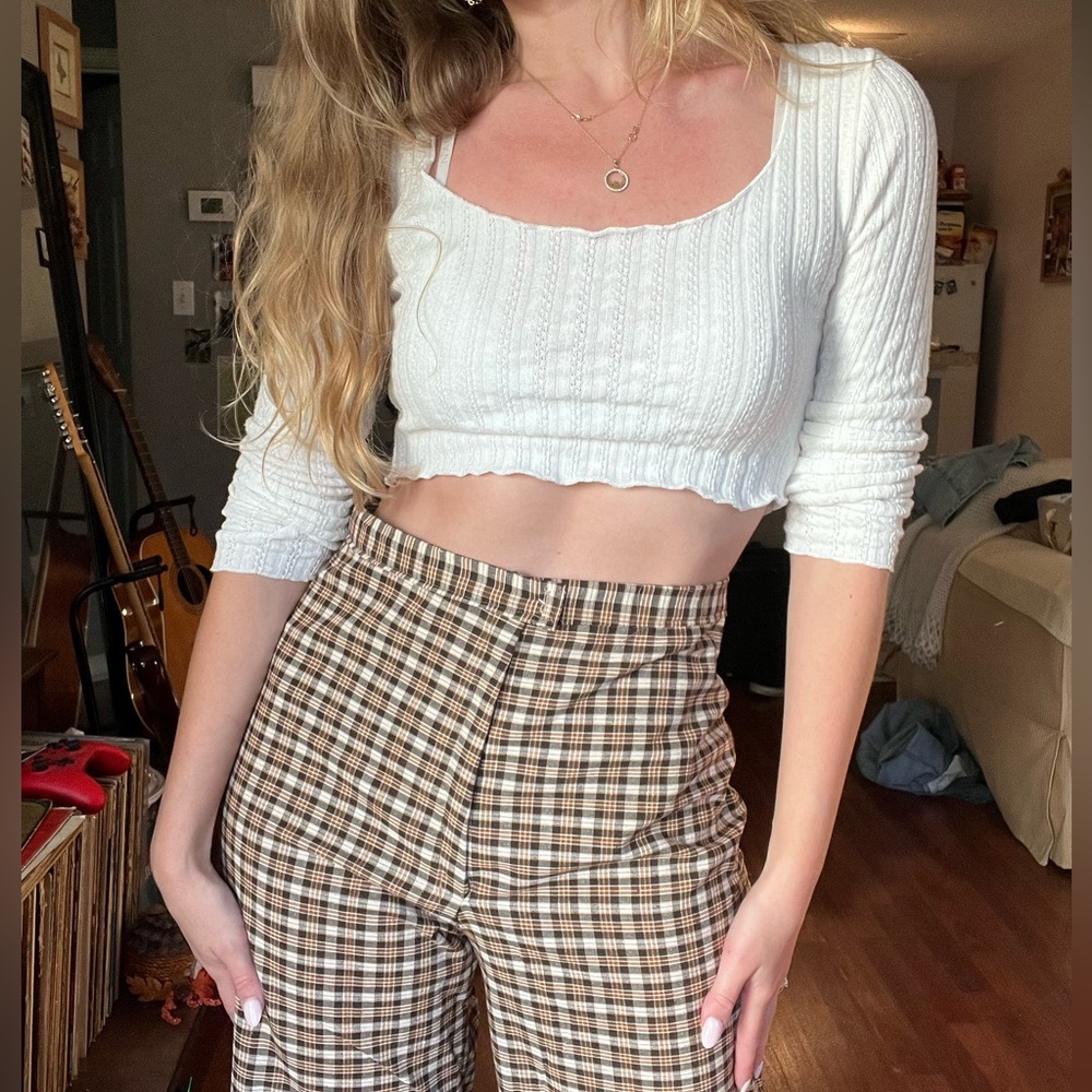 Handmade plaid pants!